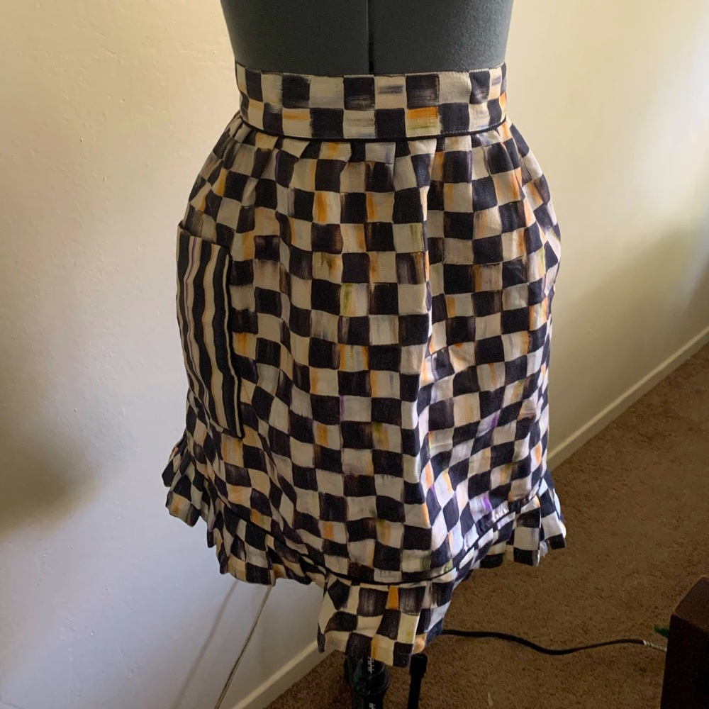 McKenzie Child’s Courtly Check Bistro Apron